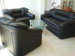 Brand new leather sofa for your old one