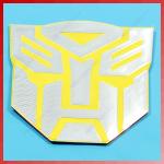 3d decal car bike sticker transformer