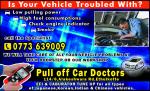 Modern car repairing center