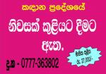 Three room house for rent in kandana