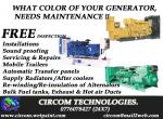 Generator service repair maintenance circom technologies
