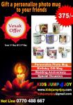 Mug printing by kids jump 4 joy maradana