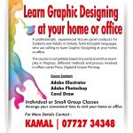 Graphic designing home visit class